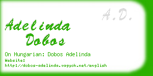adelinda dobos business card